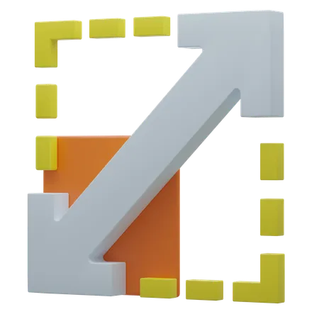 Échelle  3D Icon