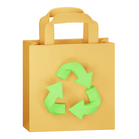 Eco Bag  3D Icon