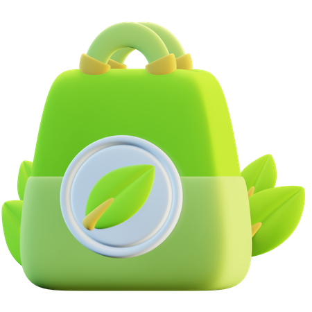 Eco Bag  3D Icon