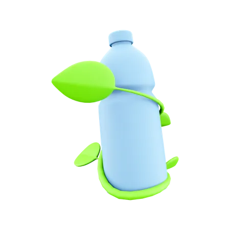 Eco Bottle  3D Icon