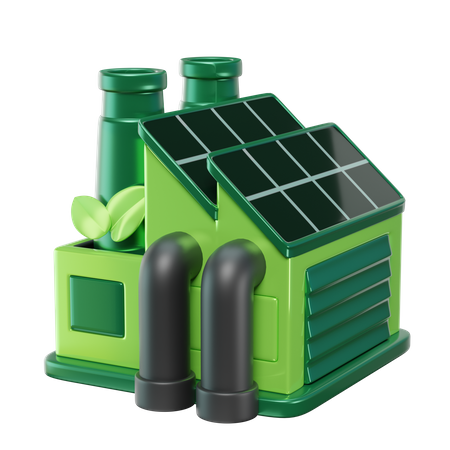 Eco Company  3D Icon