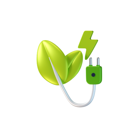 Eco Energy  3D Icon