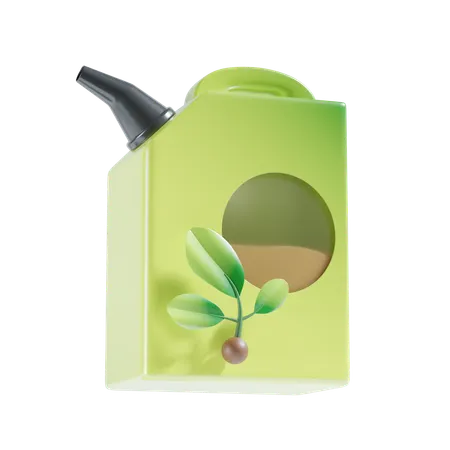 Eco Fuel  3D Icon