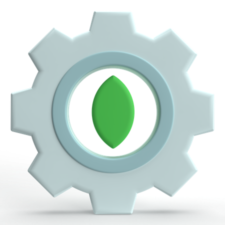 Eco Setup  3D Icon