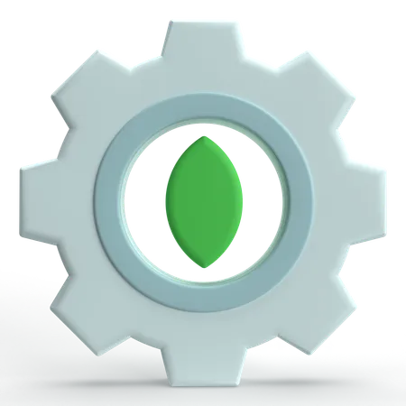 Eco Setup  3D Icon