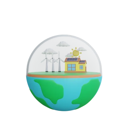 Ecology  3D Icon