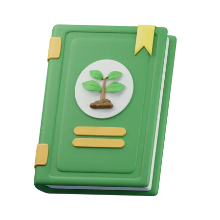 Ecology Book  3D Icon