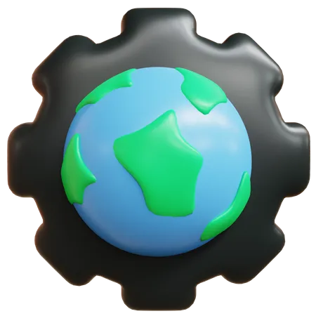 Ecology Management  3D Icon