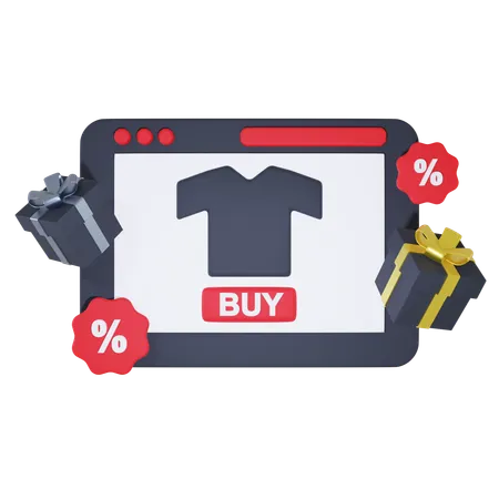 ECommerce  3D Icon