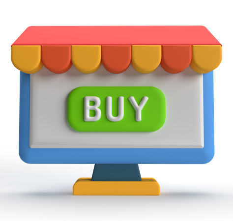 Ecommerce  3D Icon