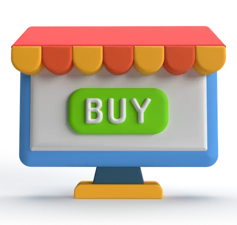 Ecommerce  3D Icon