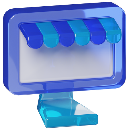 Ecommerce  3D Icon