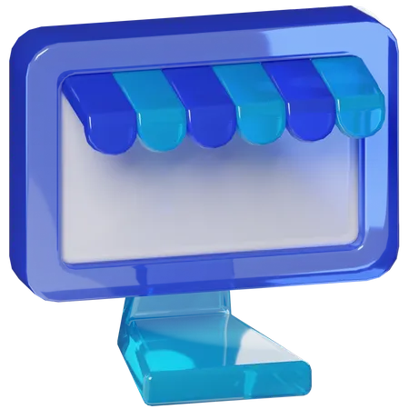 Ecommerce  3D Icon