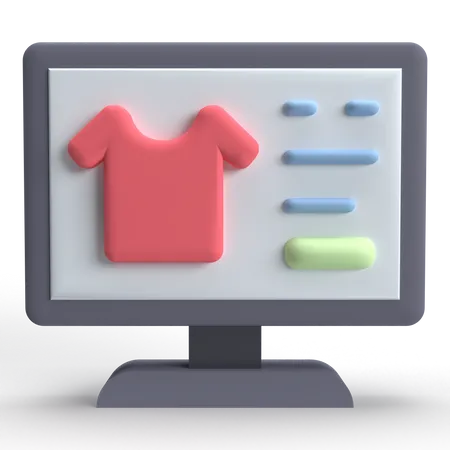 Ecommerce  3D Icon