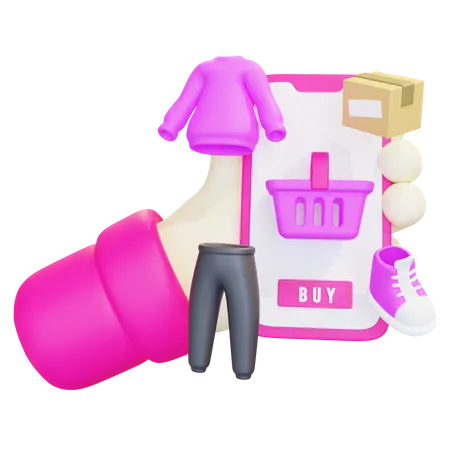 Ecommerce  3D Icon