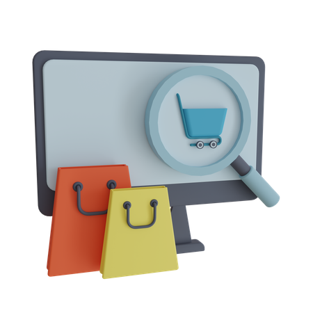 Ecommerce  3D Icon