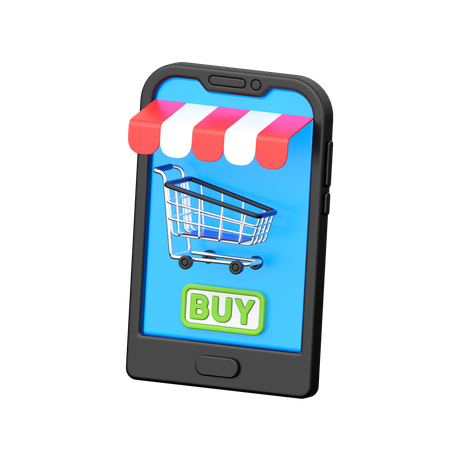 Ecommerce  3D Icon