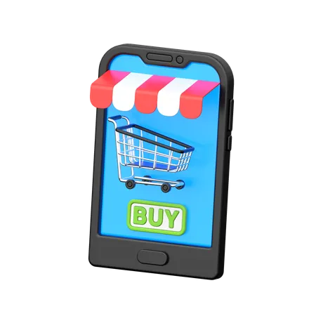 Ecommerce  3D Icon