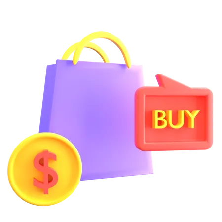 Ecommerce  3D Icon