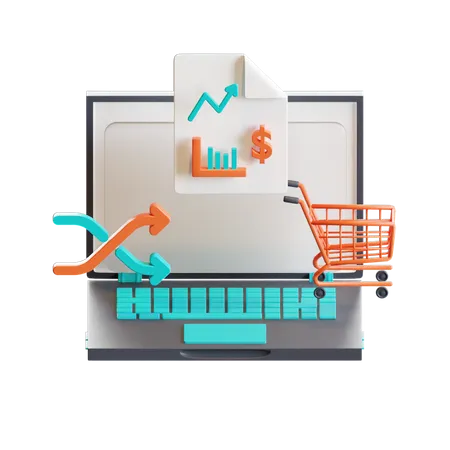 Ecommerce  3D Icon