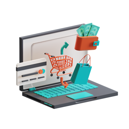 Ecommerce  3D Icon