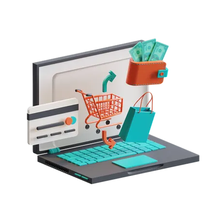 Ecommerce  3D Icon