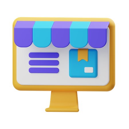 Ecommerce  3D Illustration