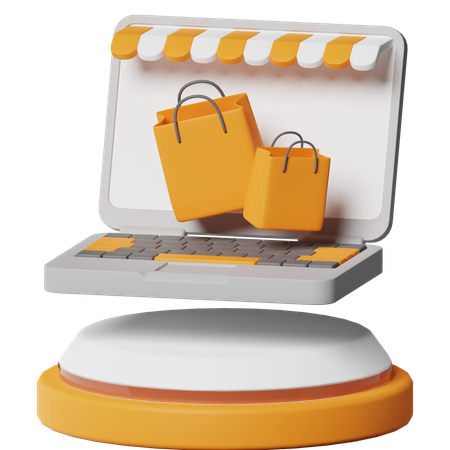 Ecommerce  3D Icon