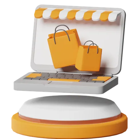 Ecommerce  3D Icon