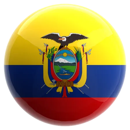 Ecuador  3D Icon