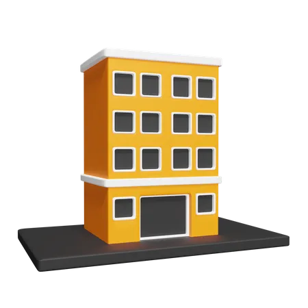 Edifício do hotel  3D Icon