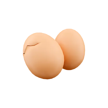 Eggs  3D Icon