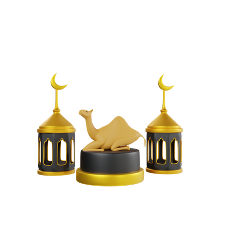 Festival Eid  3D Icon