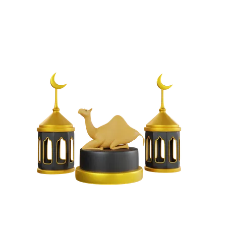 Festival Eid  3D Icon