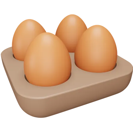 Eierablage  3D Icon