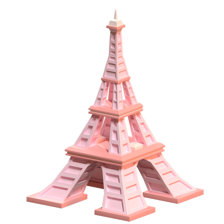 Eiffel Tower  3D Icon