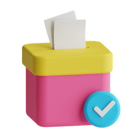 Elecciones  3D Icon