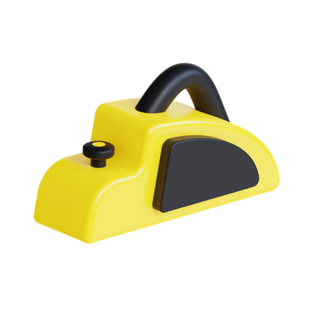 Electric Planer  3D Illustration