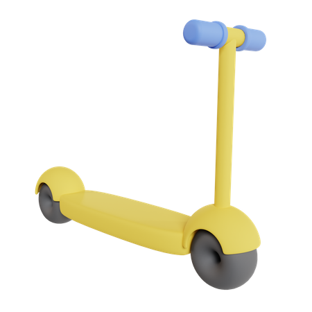 Electric Scooter  3D Icon