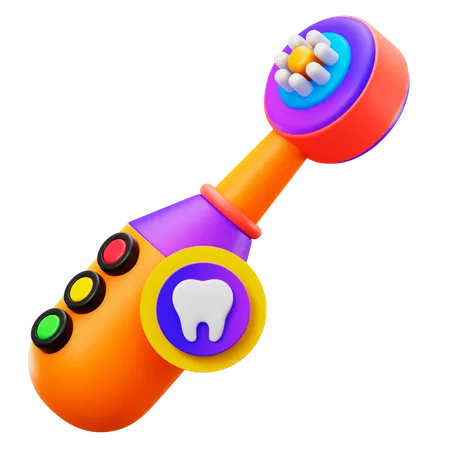 Electric Toothbrush  3D Icon