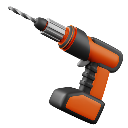 Electrick Drill  3D Icon