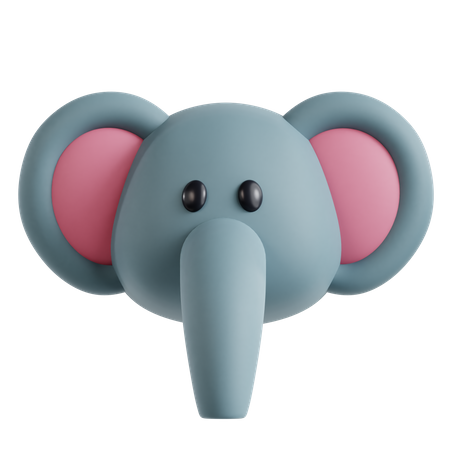 Elefante  3D Icon