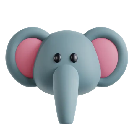 Elefante  3D Icon