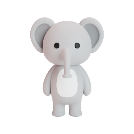 Elephant  3D Emoji