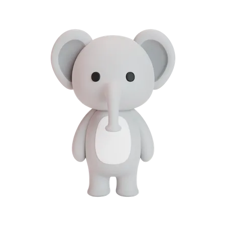 Elephant  3D Emoji