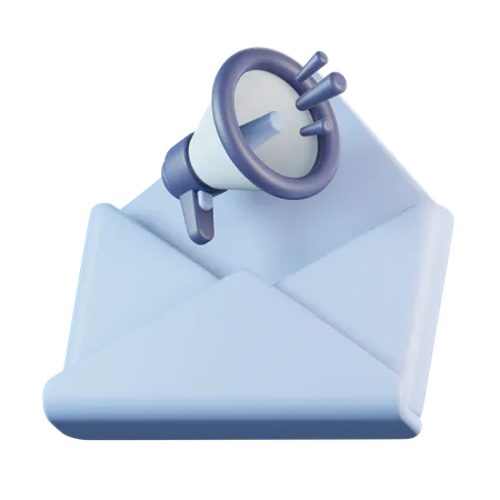 Publicité par e-mail  3D Icon