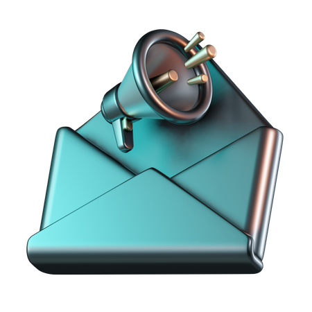 Publicité par e-mail  3D Icon