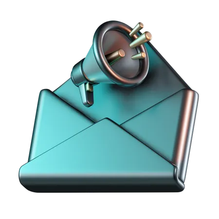 Publicité par e-mail  3D Icon