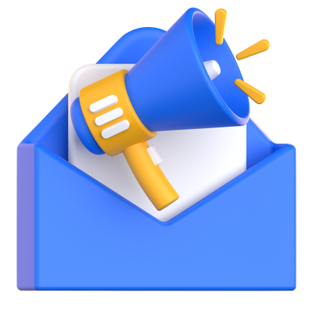 Publicité par e-mail  3D Icon