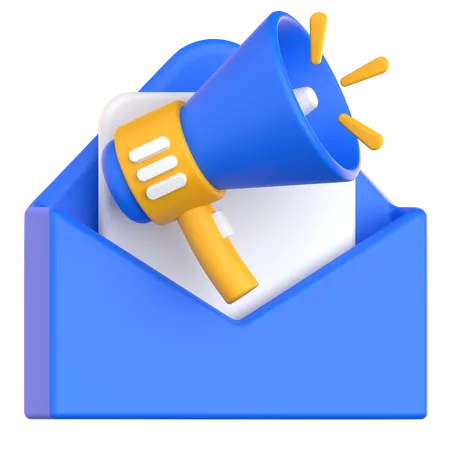 Publicité par e-mail  3D Icon